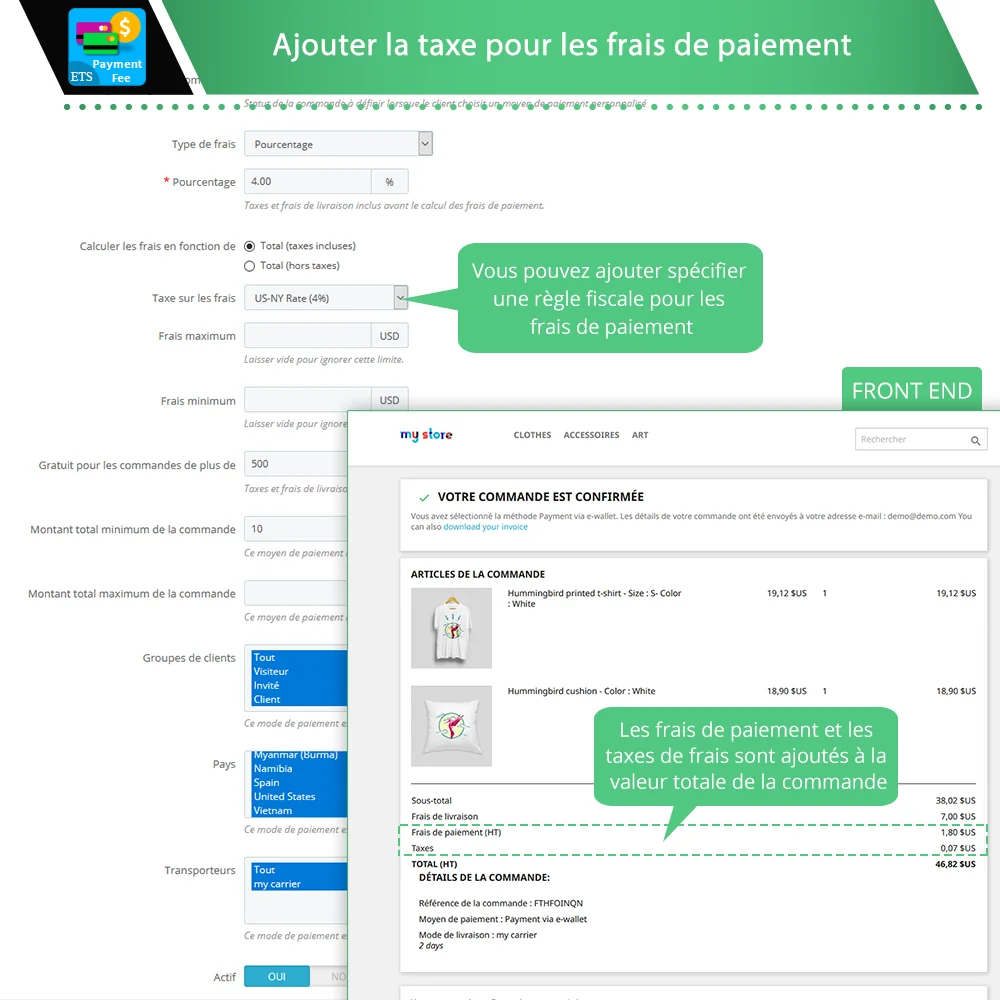 Présentation du module de paiement PrestaShop