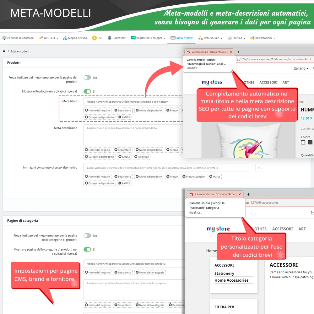 Presentazione di "SEO Audit" - un modulo Prestashop SEO completo di tutto per il SEO