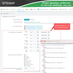 Sitemap dans le module d'audit SEO PrestaShop