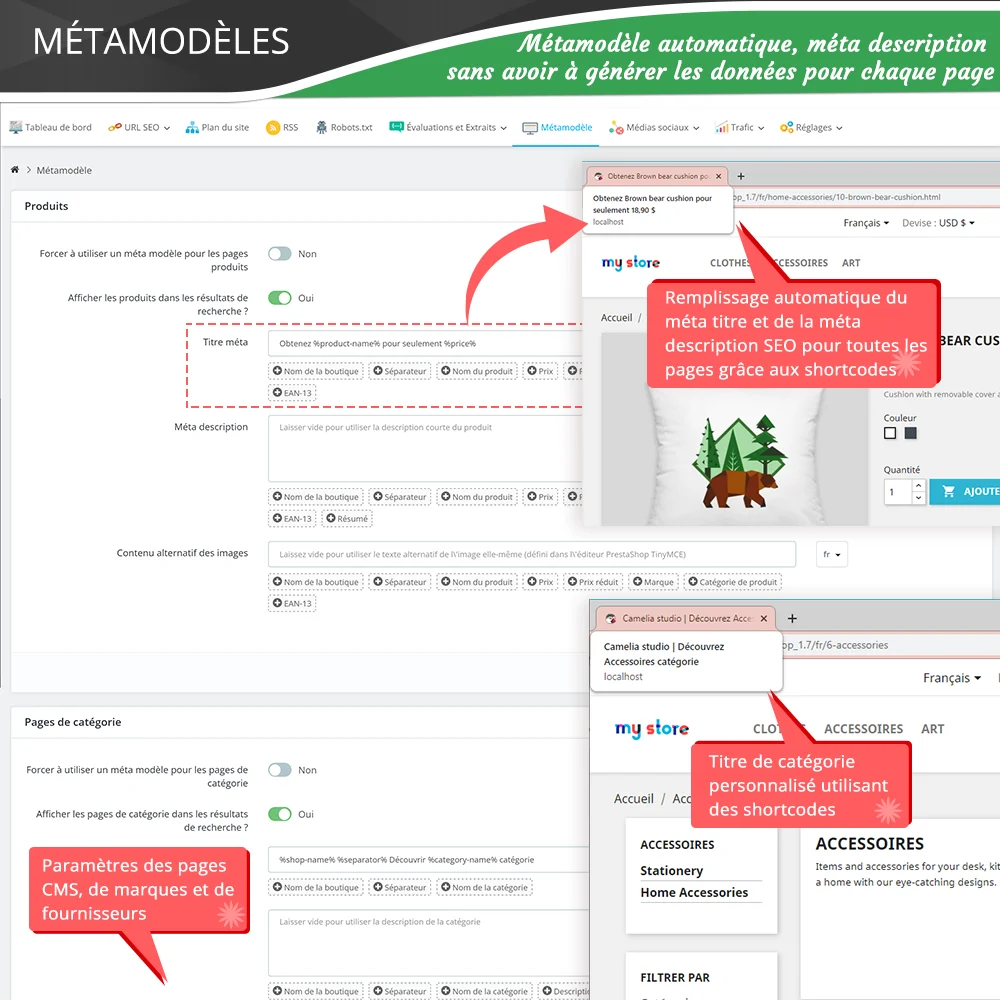 Présentation de "SEO Audit" - un module Prestashop SEO comprenant tout pour le référencement