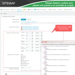 Sitemap en el módulo de auditoría SEO de PrestaShop