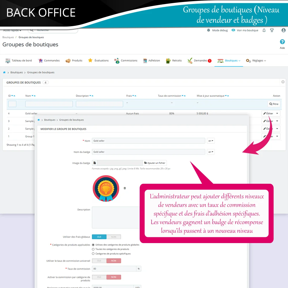Présentez le module de marketplace PrestaShop
