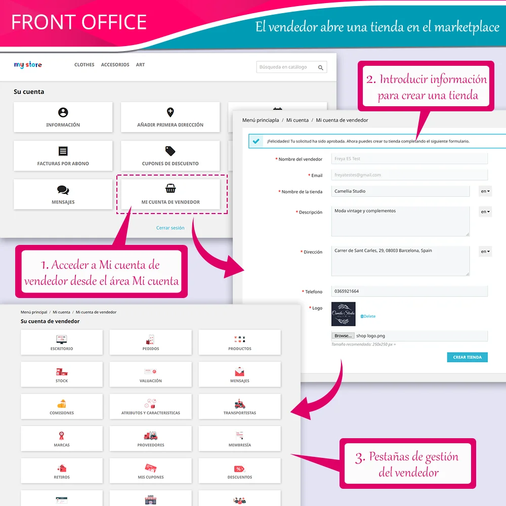 Presentación del módulo de marketplace PrestaShop