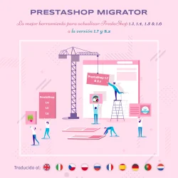 PrestaShop Migrator – actualizar PrestaShop a la 8.x