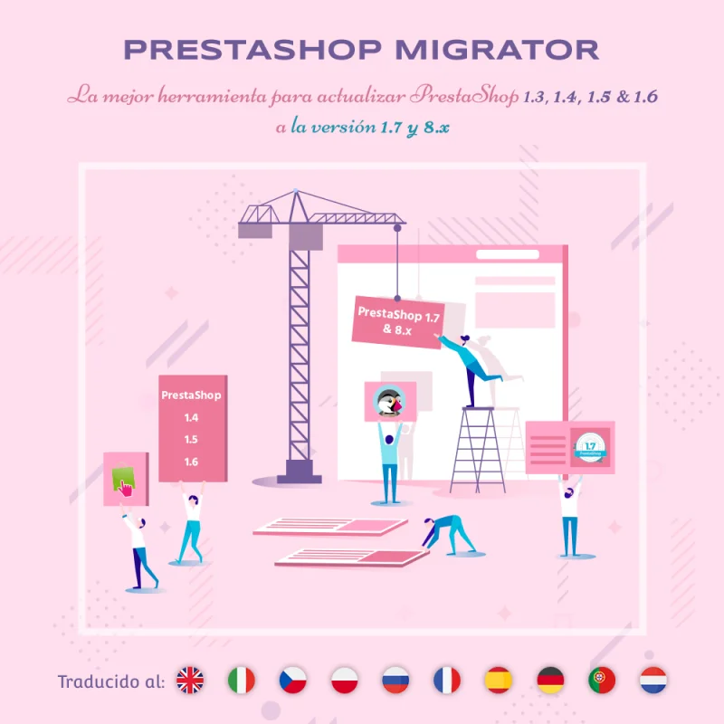 Presentar el módulo de migración de PrestaShop