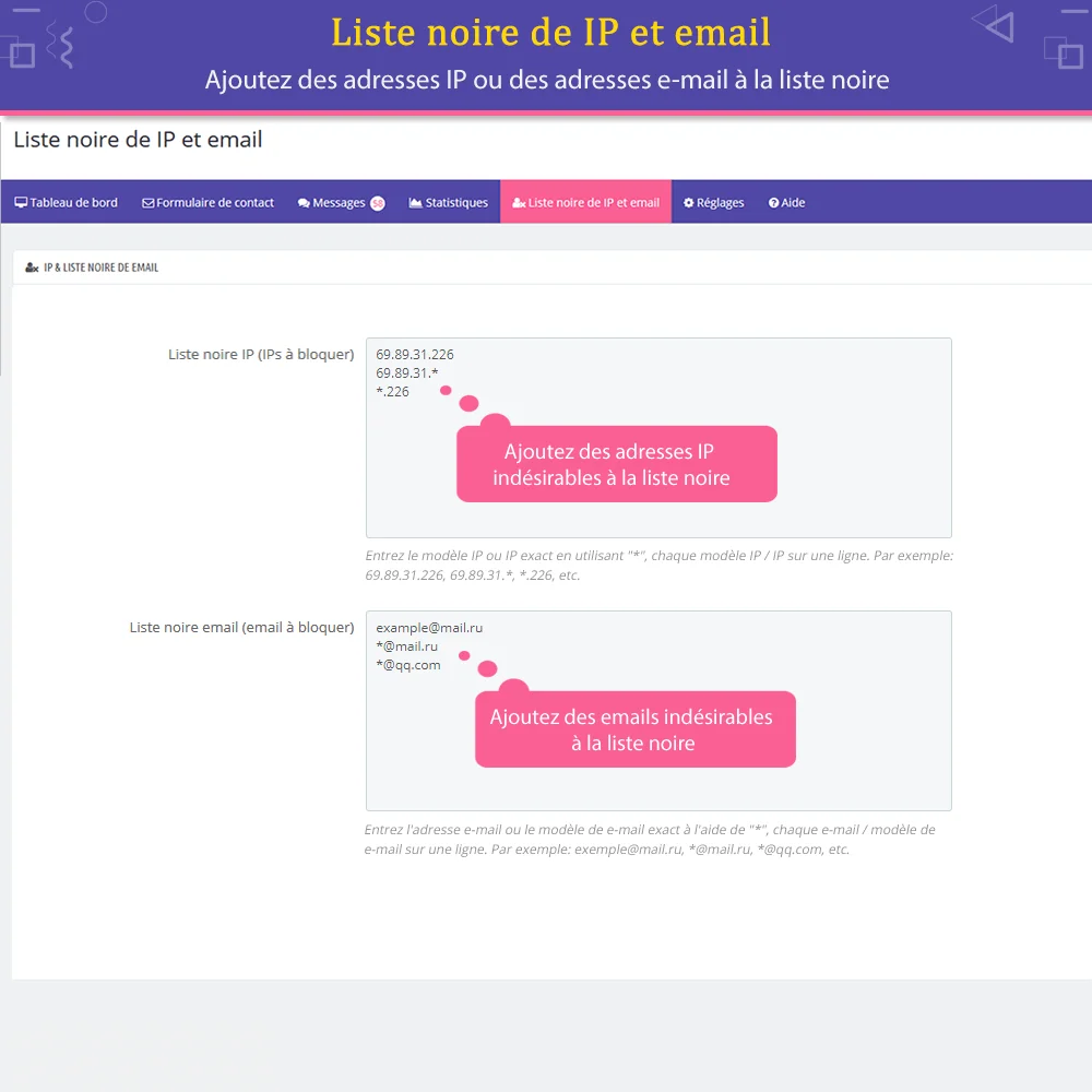 Présentation du module de formulaire de contact PrestaShop