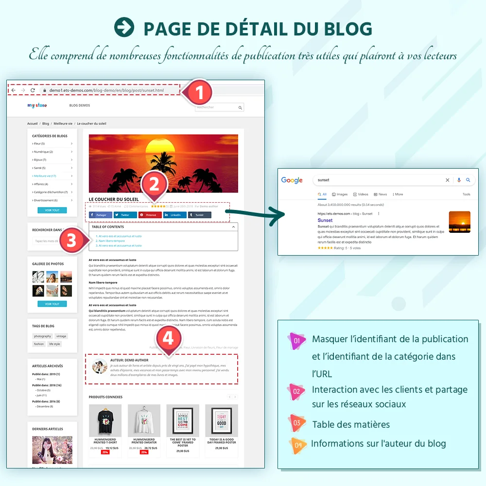 Présentation de BLOG - Module de blog tout-en-un pour PrestaShop