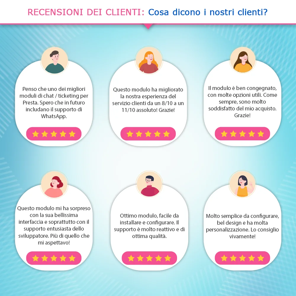Presenta il modulo di chat in diretta di PrestaShop