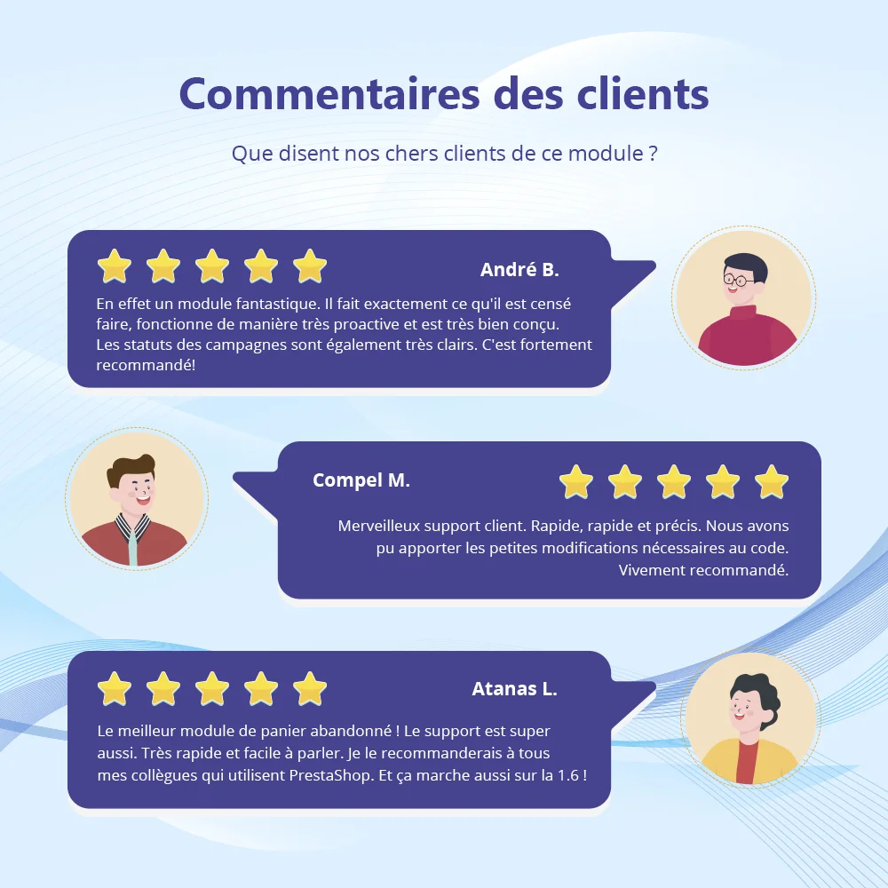Présentation du module PrestaShop de rappel de panier abandonné