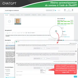Génération automatique de contenu avec ChatGPT