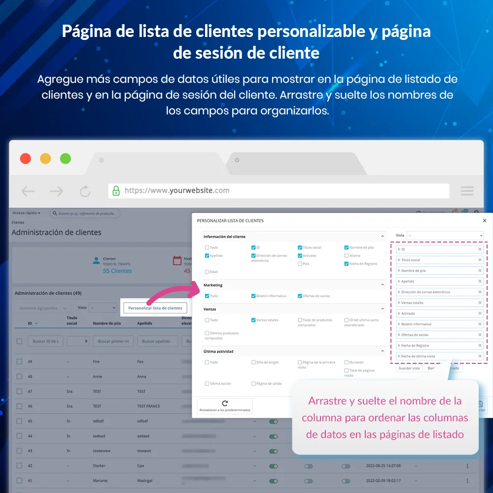 Introduce PrestaShop customer tracking module