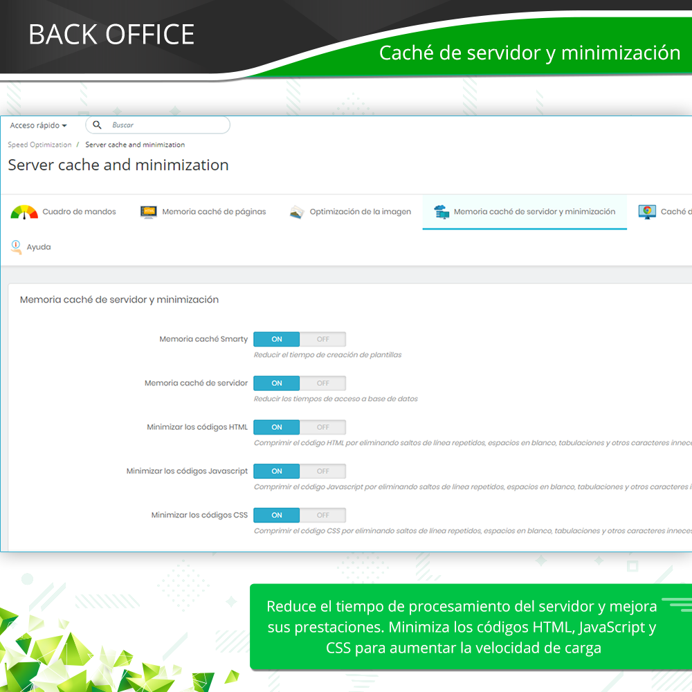 Introducir el módulo de optimización de velocidad de PrestaShop