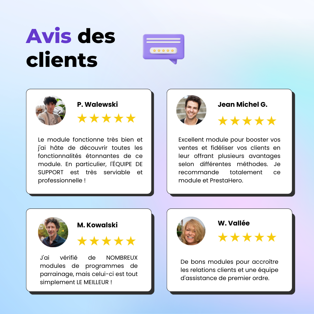 Présentation du module d'affiliation PrestaShop