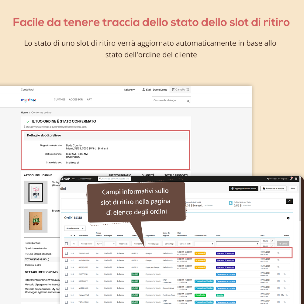 Introduci il modulo di ritiro in negozio Prestashop e consegna locale