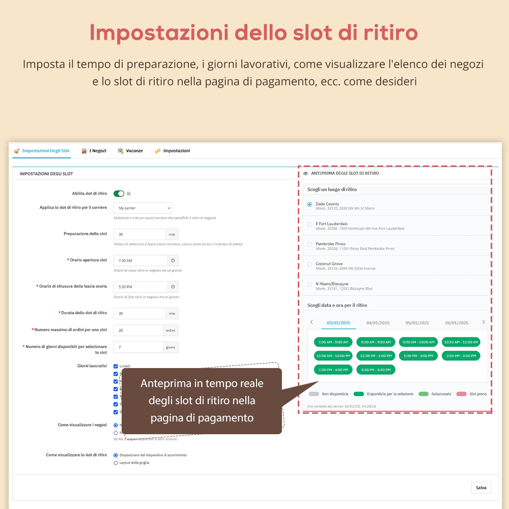 Introduci il modulo di ritiro in negozio Prestashop e consegna locale