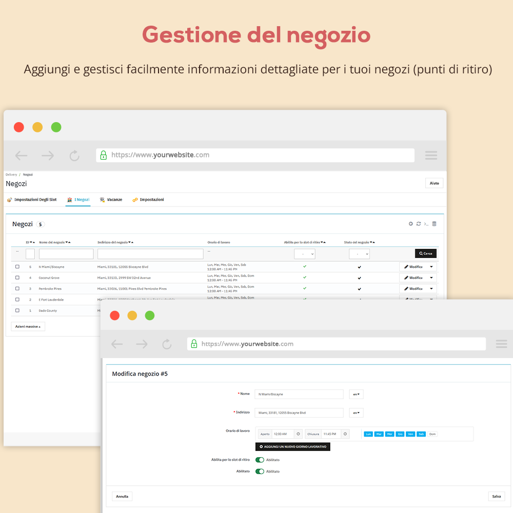 Introduci il modulo di ritiro in negozio Prestashop e consegna locale