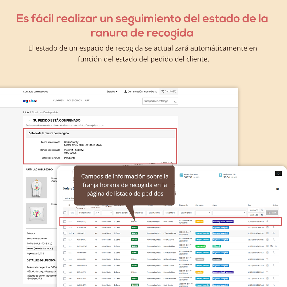 Presentamos el módulo de recogida en tienda y entrega local de Prestashop