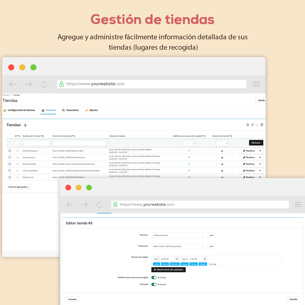 Presentamos el módulo de recogida en tienda y entrega local de Prestashop