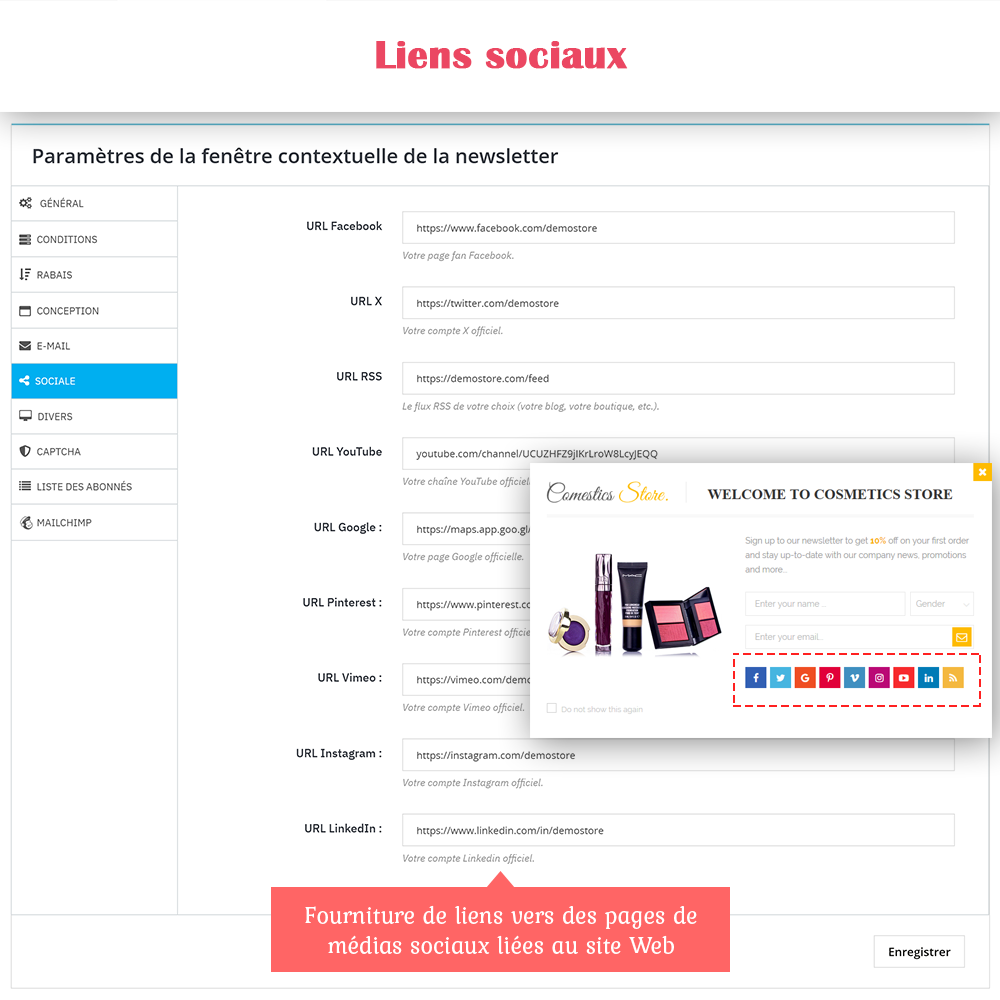 Présentation du module Popup Newsletter PrestaShop