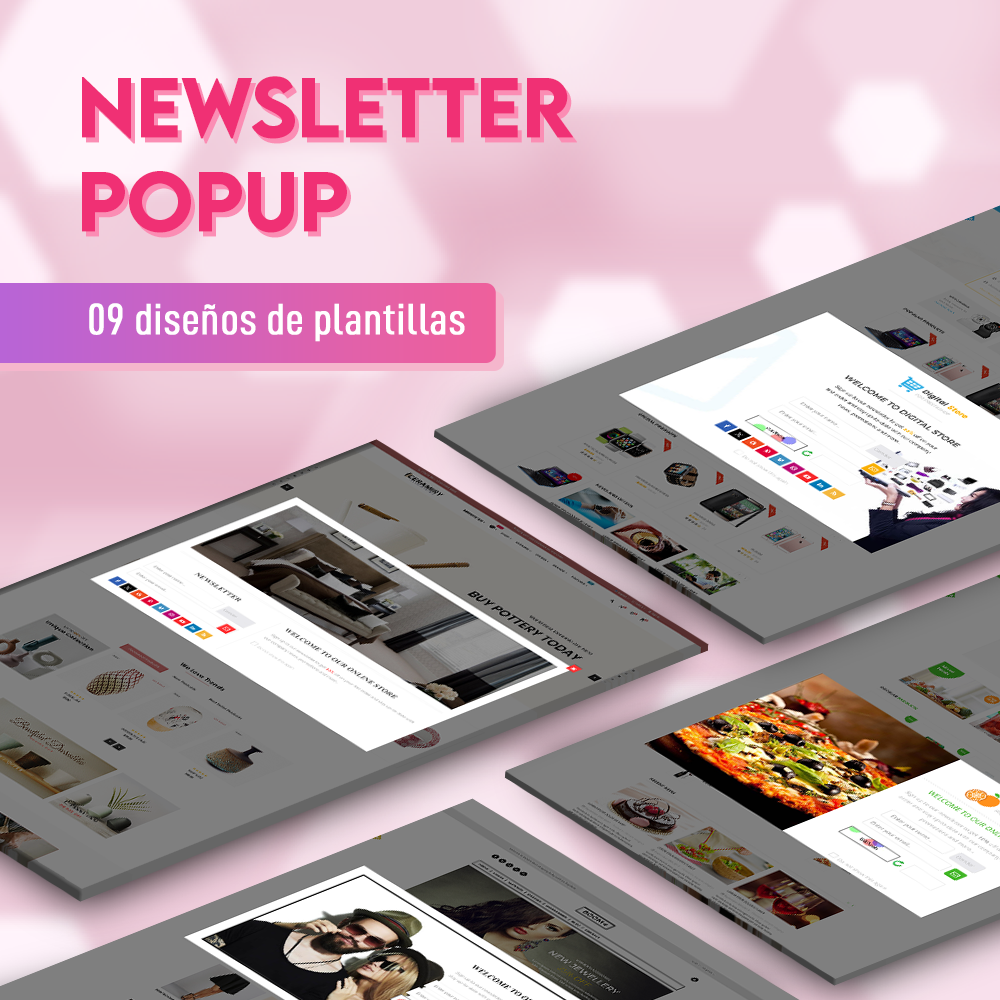 Introducción al módulo Popup de Boletín PrestaShop