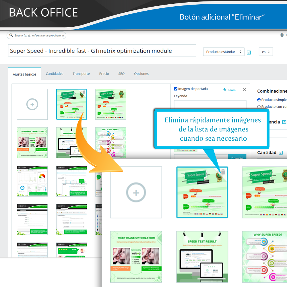 Presentamos el módulo de imágenes de productos multilingüe de Prestashop