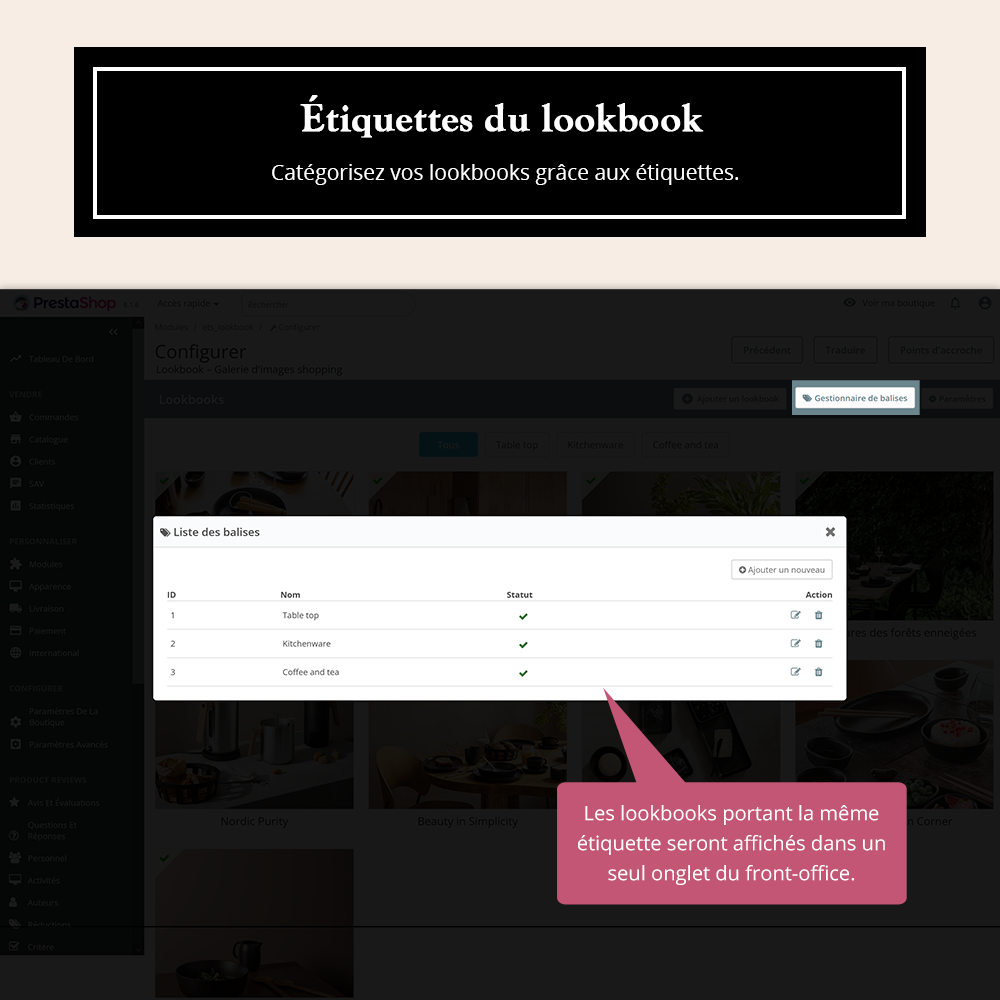 Introduce PrestaShop product collection showcase module