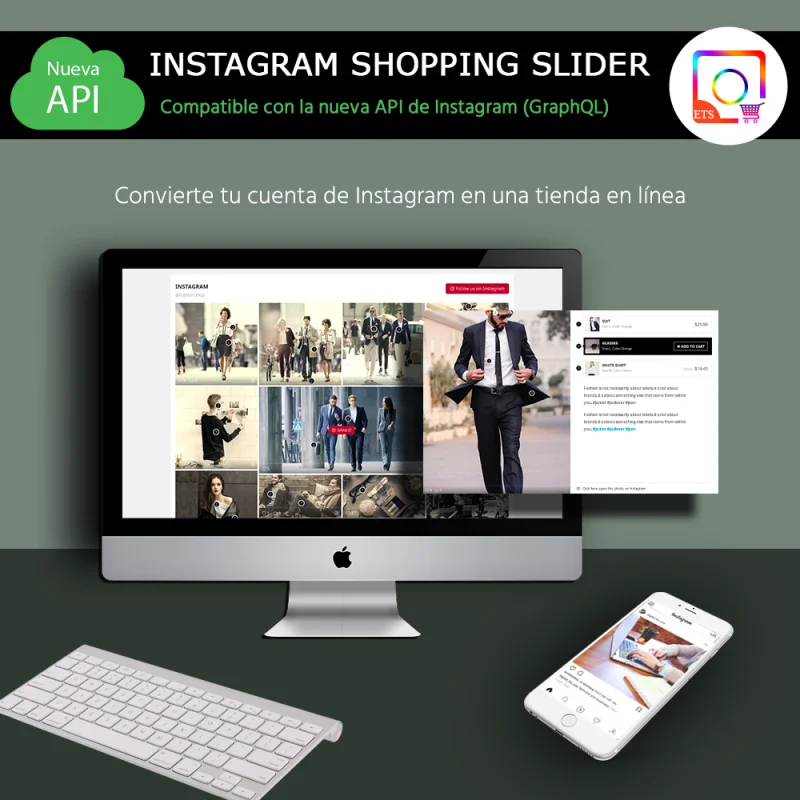 Presentar el módulo de Instagram para PrestaShop