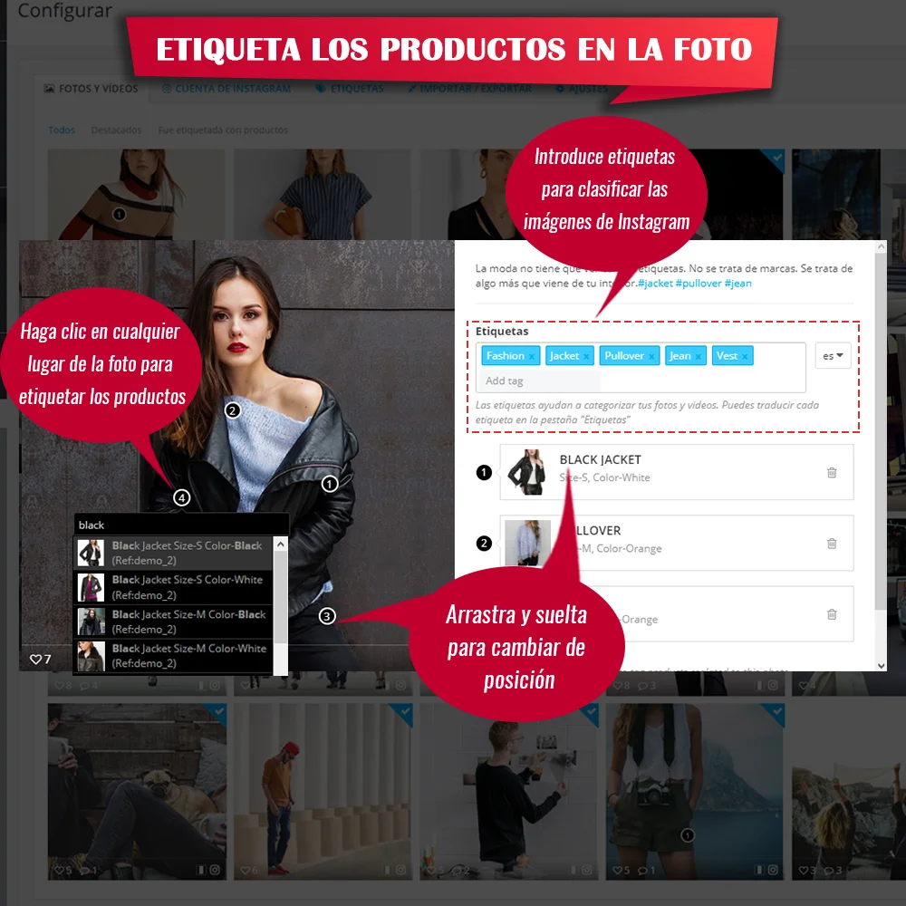 Presentar el módulo de Instagram para PrestaShop