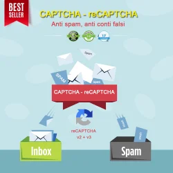 CAPTCHA - reCAPTCHA - Anti spam - Anti conti falsi