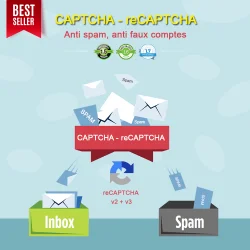 CAPTCHA - reCAPTCHA - Anti spam - Anti faux comptes