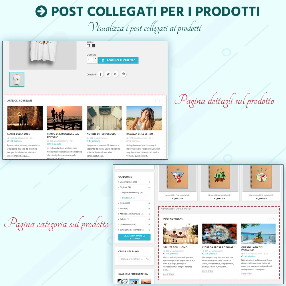 Presentazione di BLOG - Modulo blog All In 1 per PrestaShop