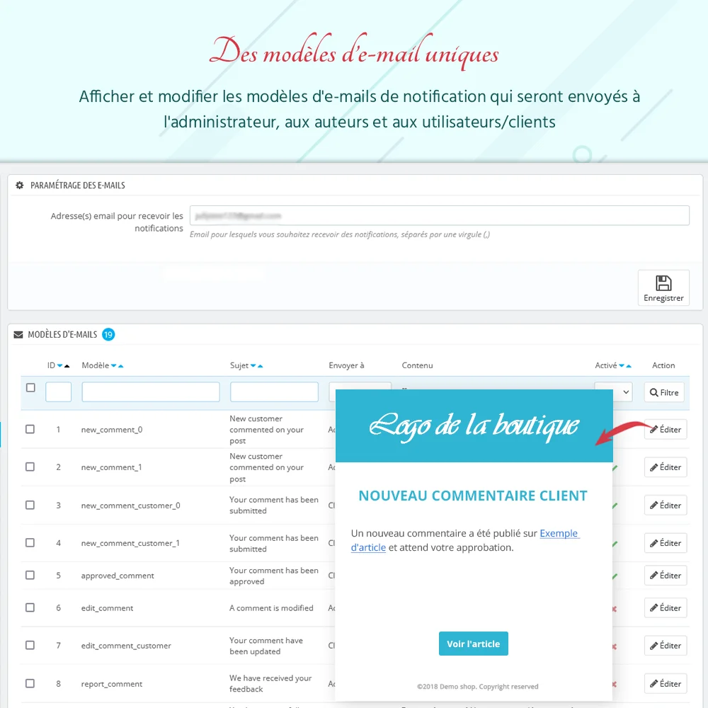 Présentation de BLOG - Module de blog tout-en-un pour PrestaShop