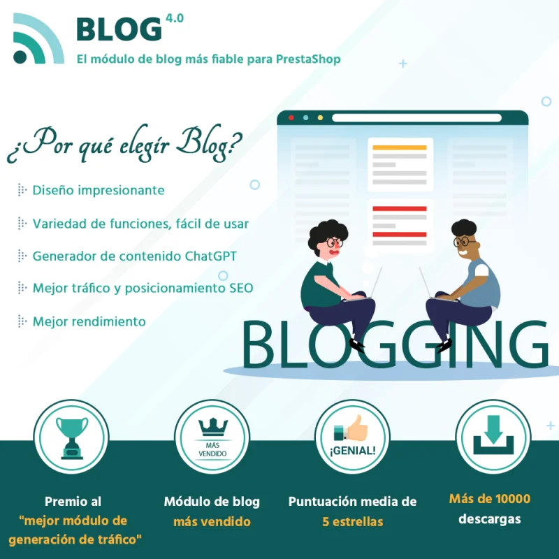 Presentando BLOG - Módulo de blog "Todo en uno" para PrestaShop