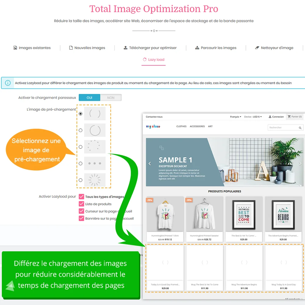 Présenter le module de compression d'images PrestaShop