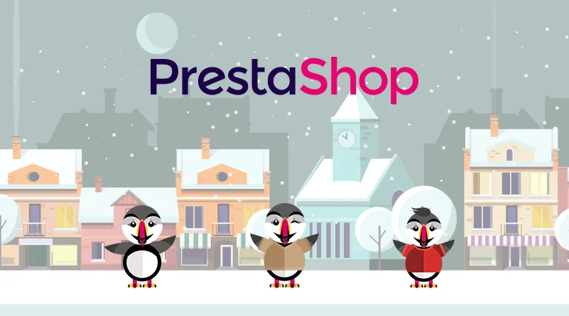 Versions complètes de collection de logos PrestaShop à des fins de design