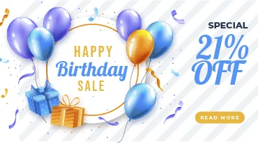 Happy 8th anniversary of ETS-Soft Birthday! 21% off the entire website!