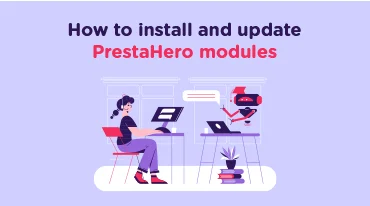 How to install and update PrestaHero's Prestashop module?