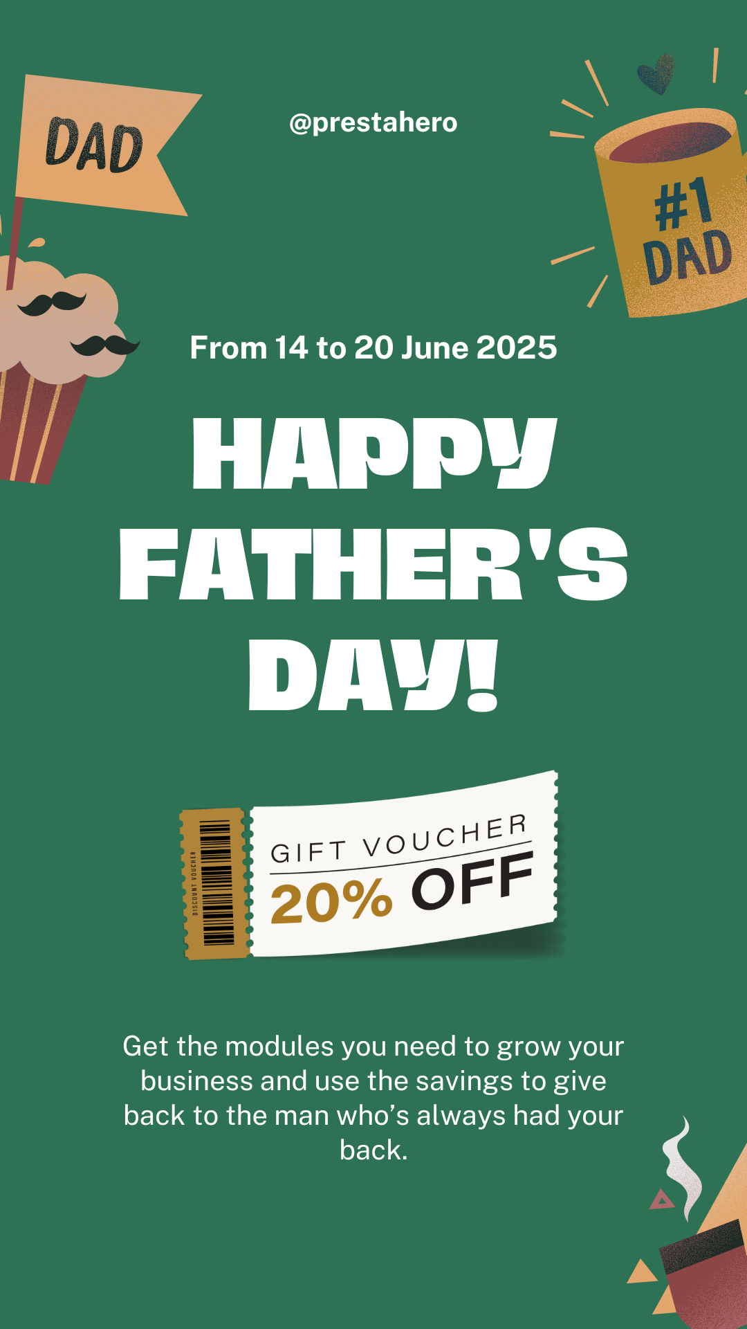 Sale banner for sidebar