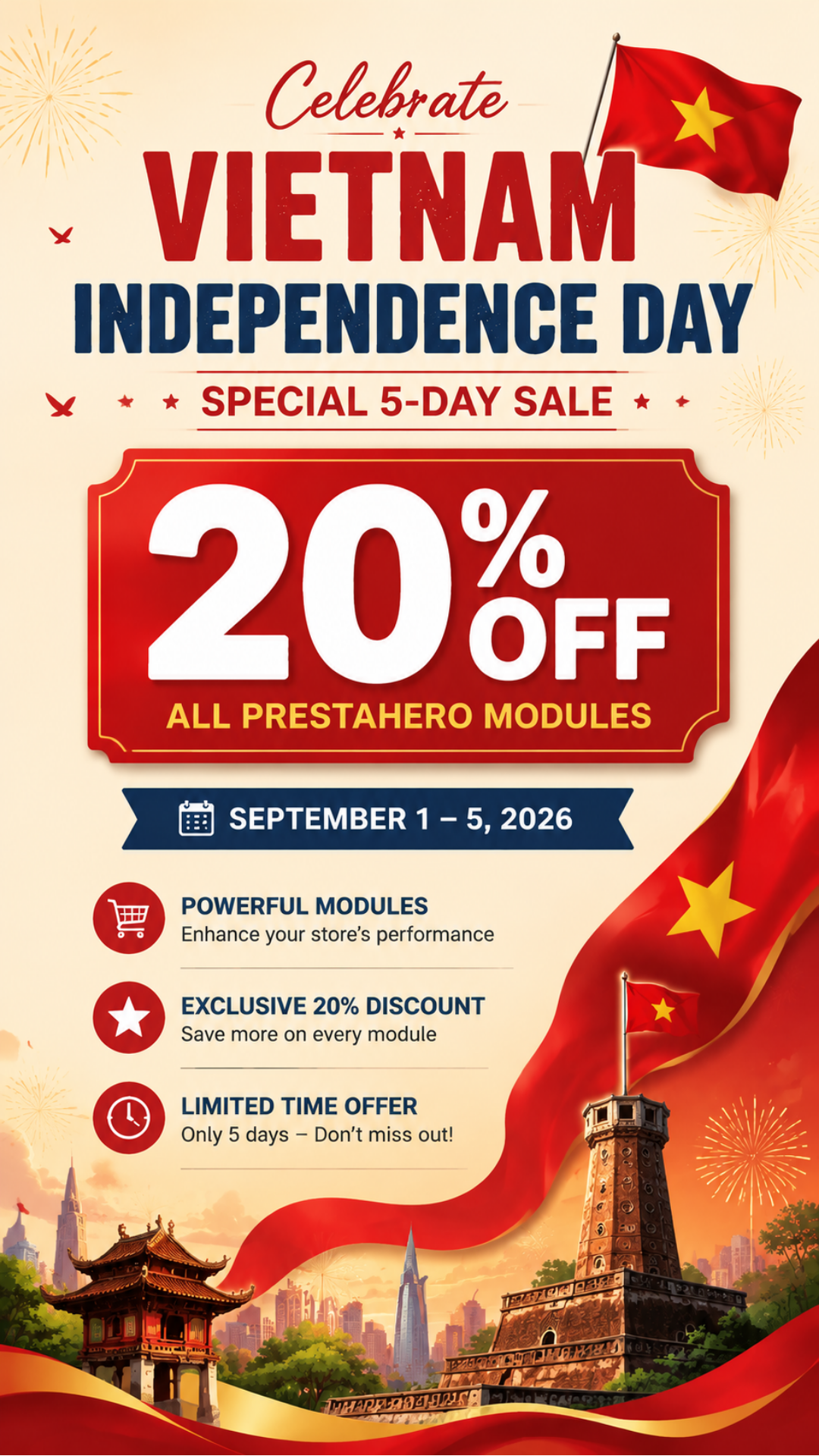 Sale banner for sidebar