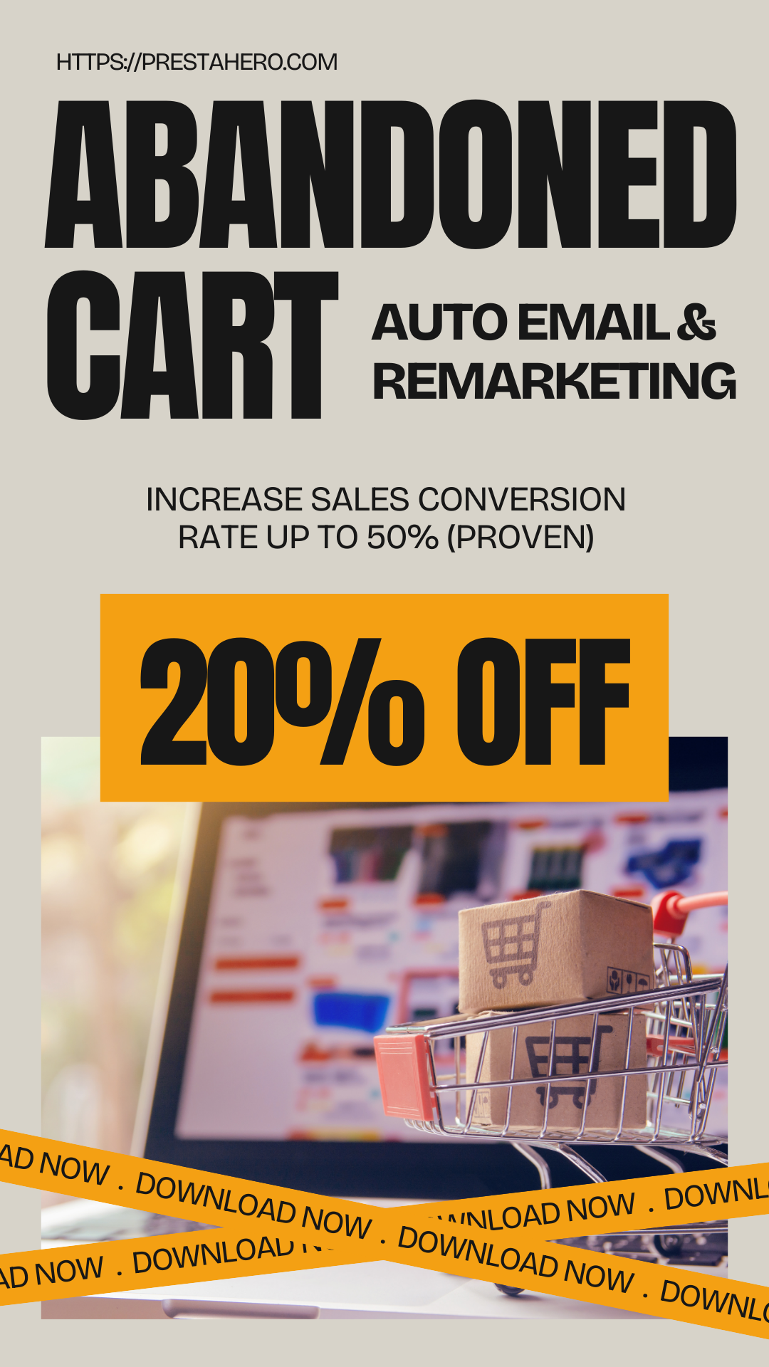Abandoned cart reminder