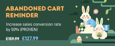 Abandoned cart reminder