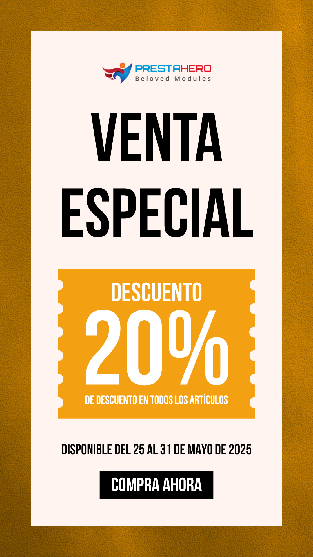 Sale banner for sidebar