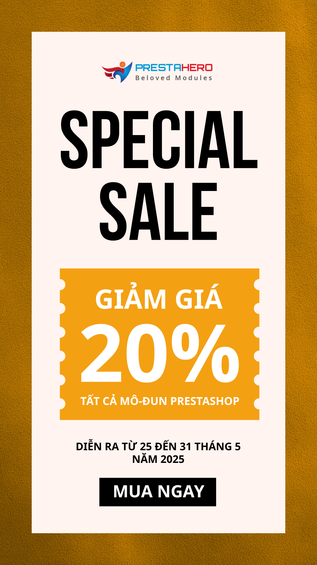 Sale banner for sidebar