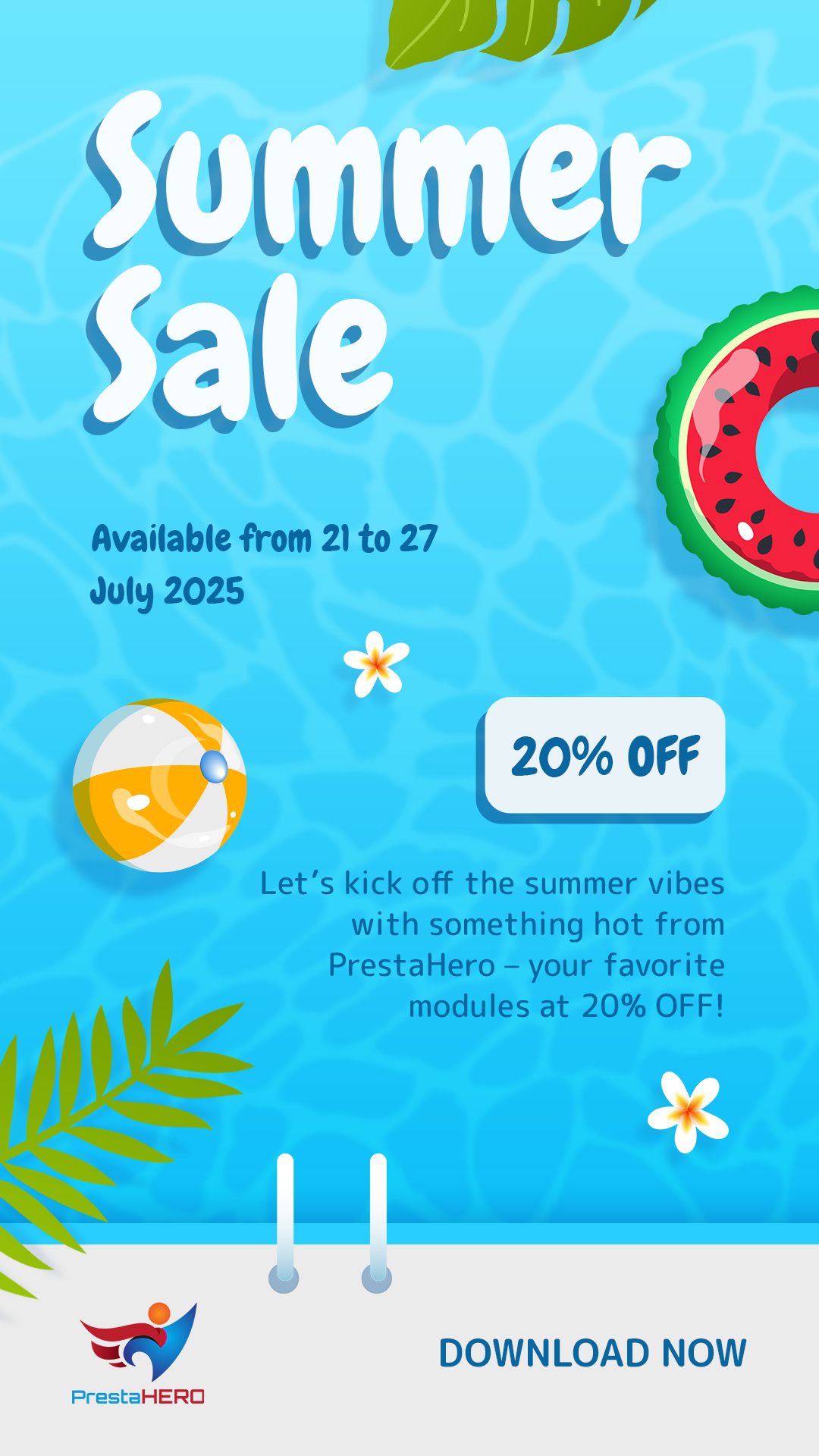 Sale banner for sidebar